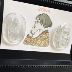 クリアピアス。。